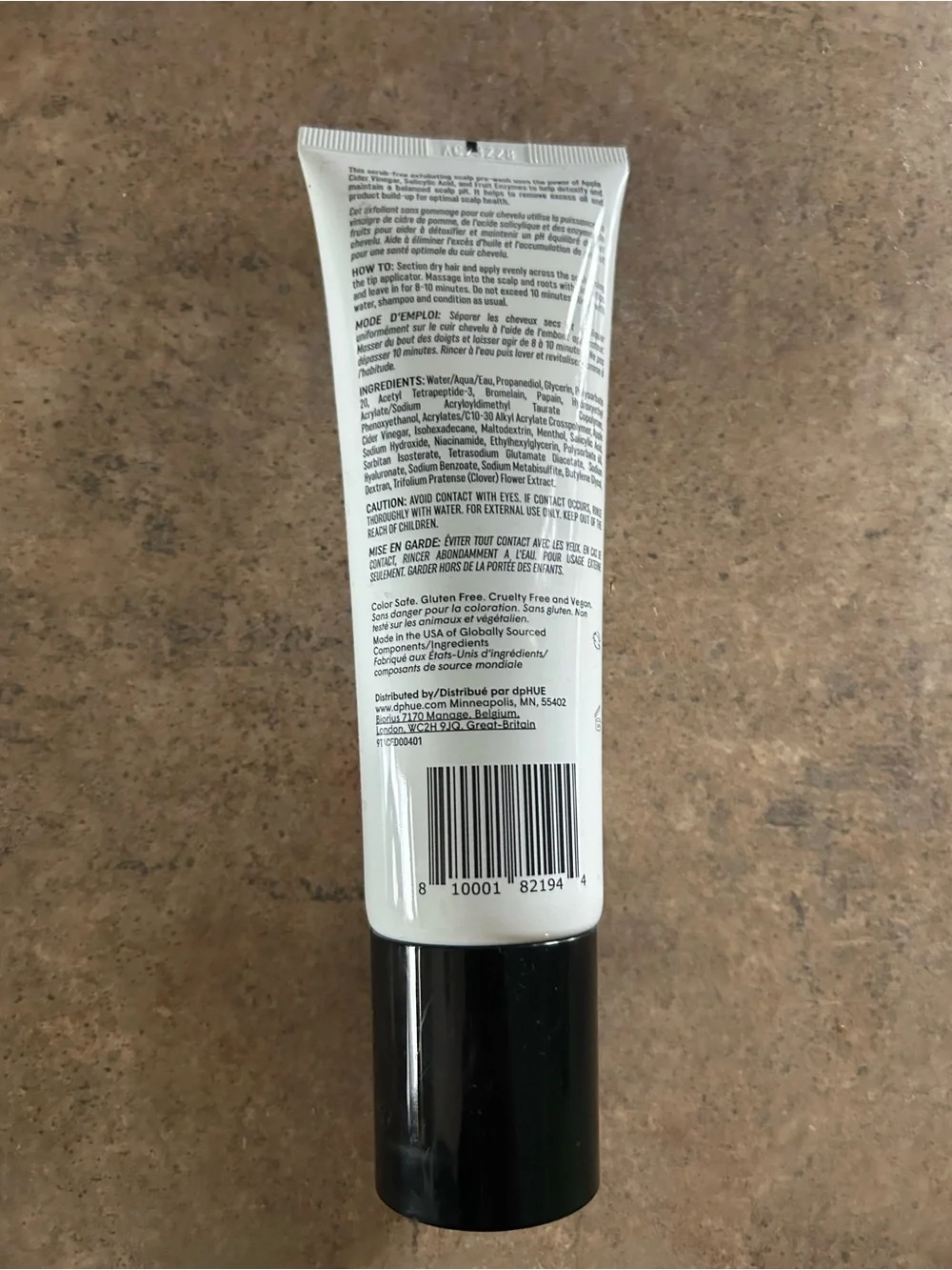 DPHue ACV Exfoliating Scalp Detox NWT Full Size